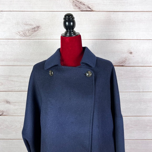Boden Cape Jacket Wool Blend - Picture 4 of 13